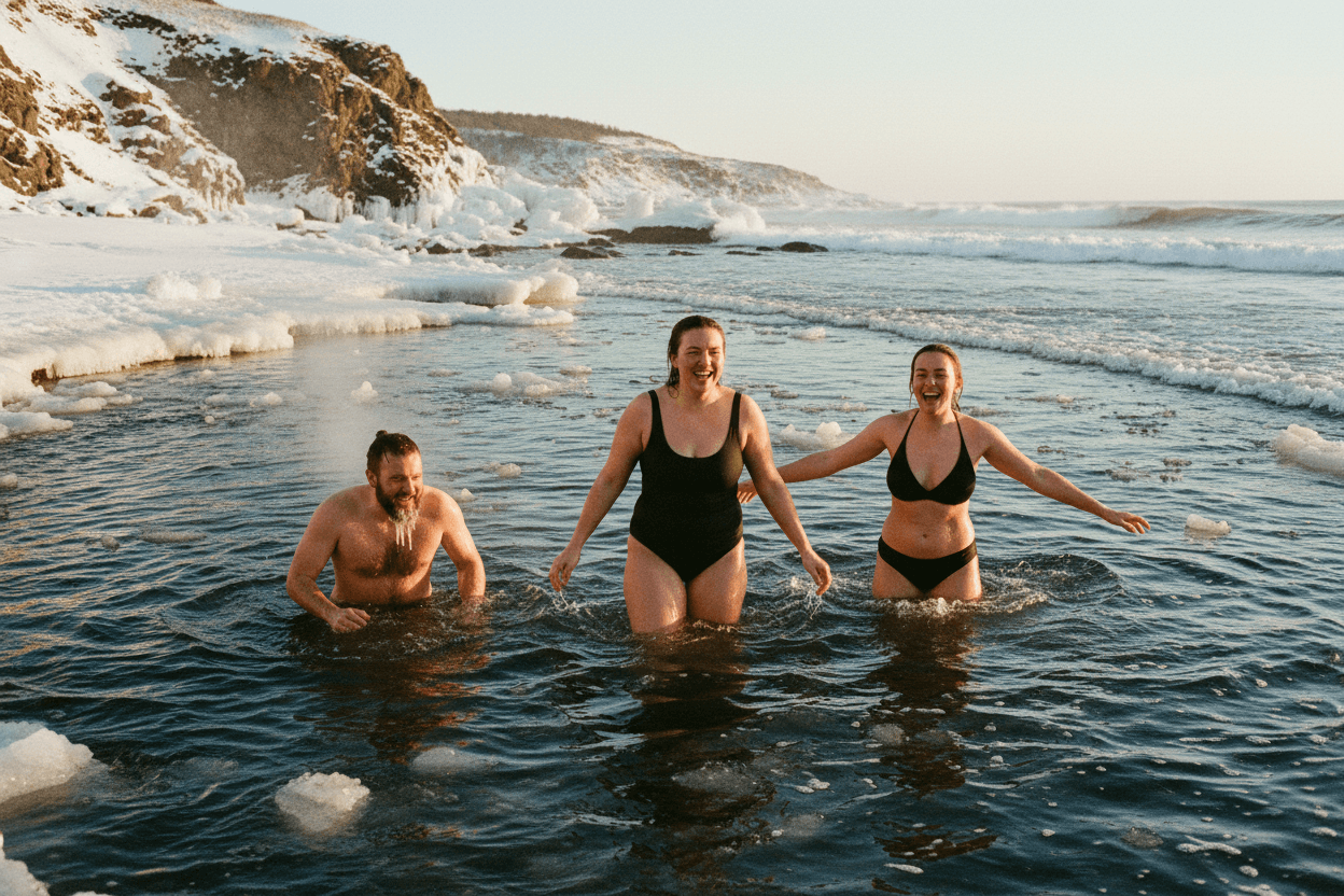 Group Dynamics in Cold Bathing - Why We Do It Better Together